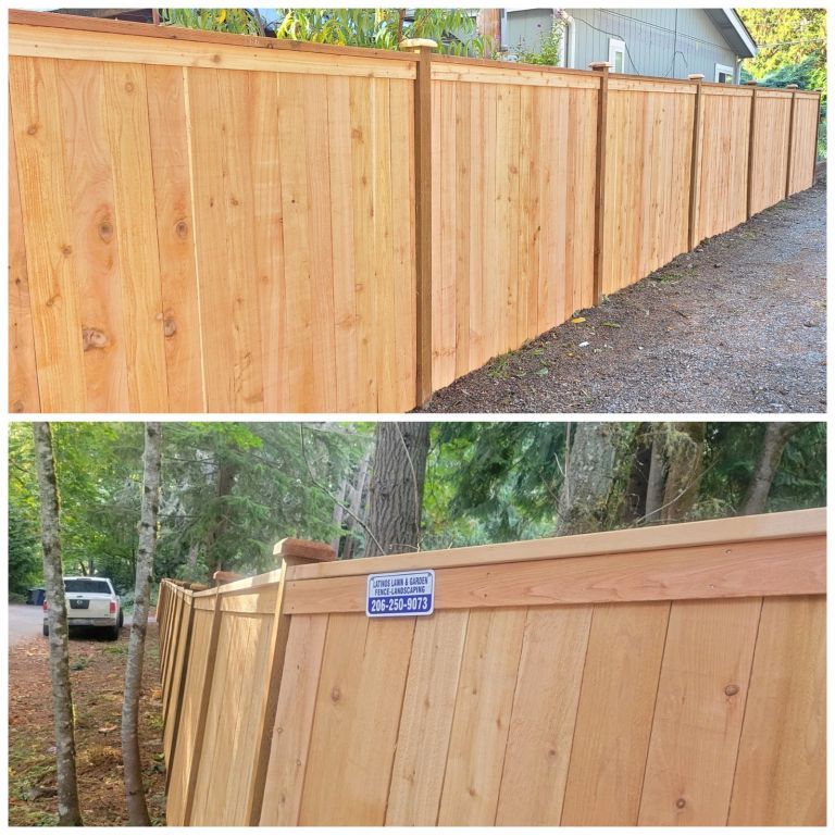 Fence installation