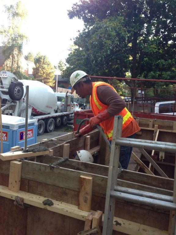 Concrete construction service