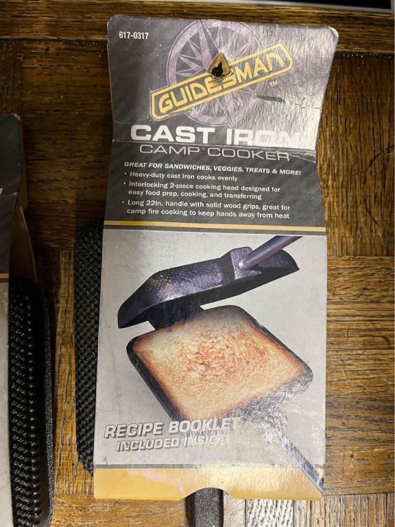 2 Camp Cookers - Cast Iron with long handles ($10 ea)