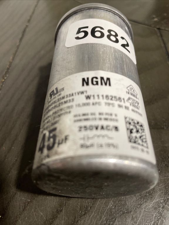 Whirlpool WTW5005KW0 W11162561 Washer Capacitor