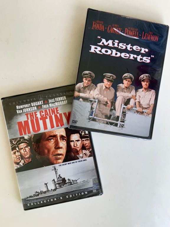 "The Caine Mutiny" & "Mister Roberts" - Classic Navy Dvd Combo!