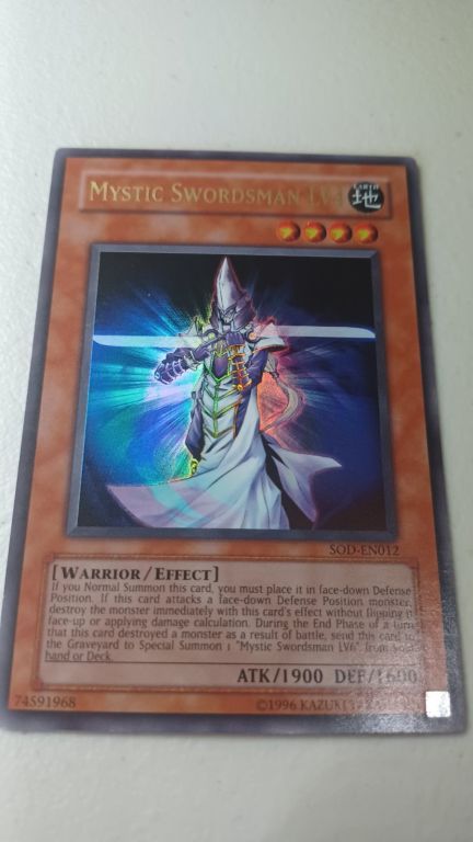 1996 Konami Yu Gi Oh group of 9 cards