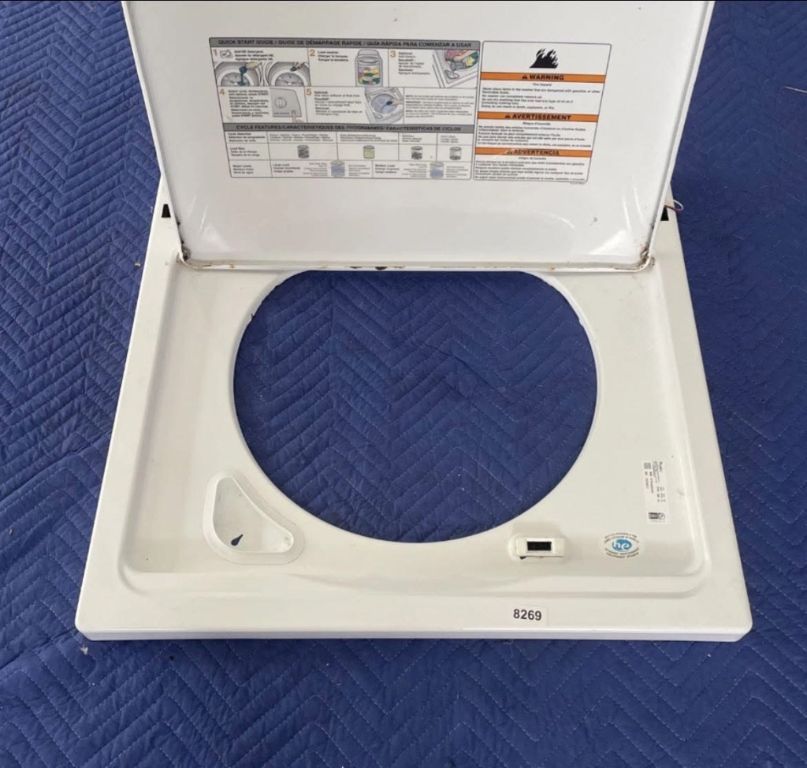 Washer Top Panel + Lid Assembly W11210992 ; W10686446 ; W10192089