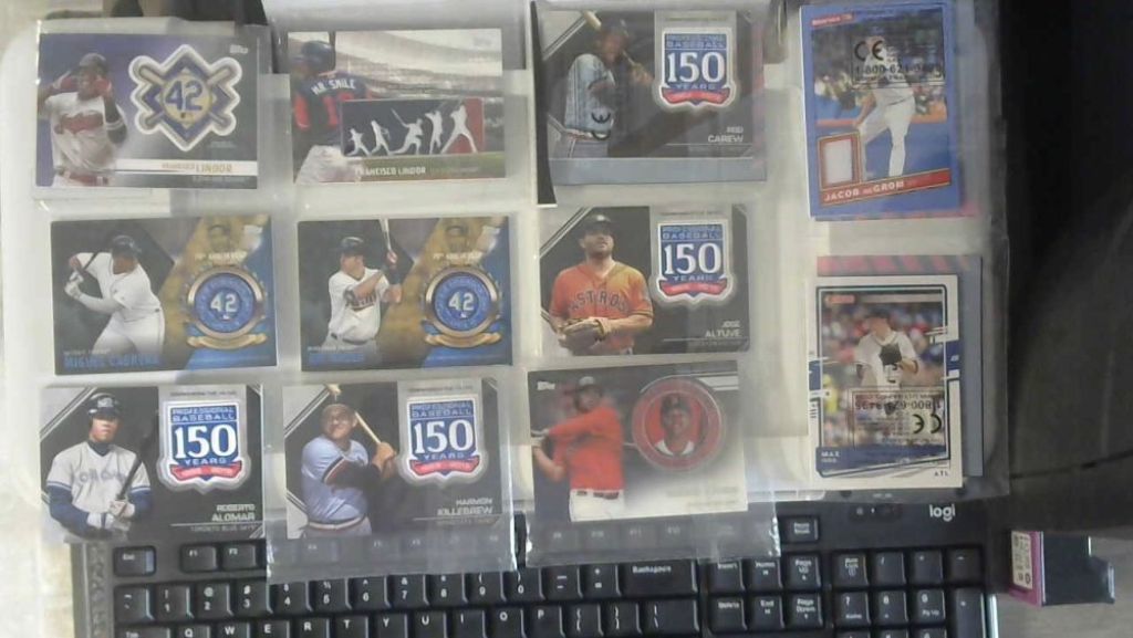 Newer baseball rookie card collection; Newer collectibles
