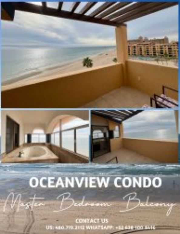 Beachfront Condo in Princesa de Penasco, Sandy Beach, Puerto Peñasco Mexico 🌊