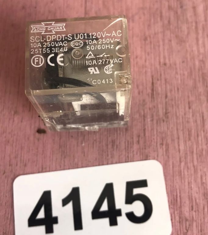 Song Chuan General Persse Relay  Part# SCL-DPDT-S