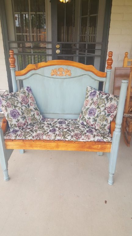 Handmade Bed Frame Bench