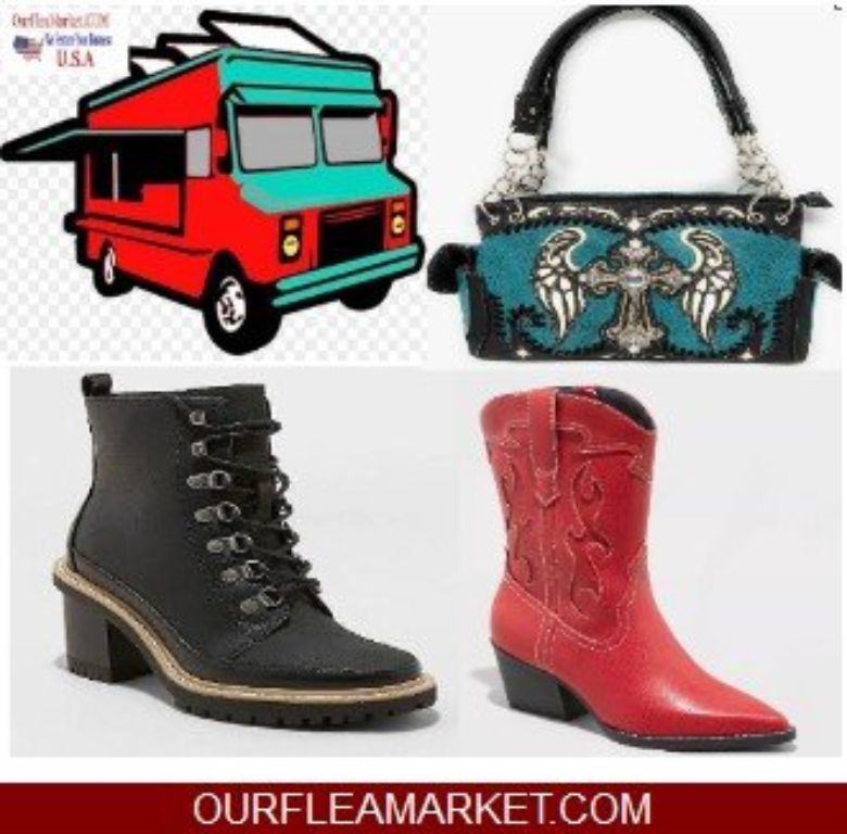 NEW COWGIRL WESTERN BOOTS RED SIZE 6  7 AND 10 more  T W Flea Market