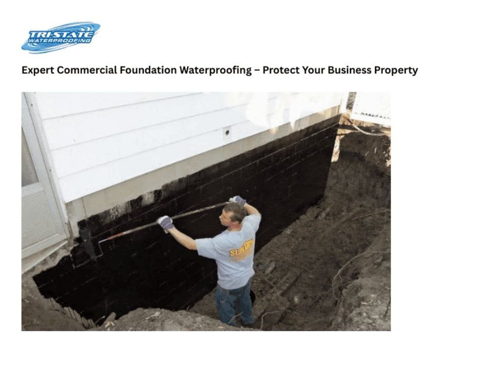 Commercial Foundation Waterproofing Systems – Long-Term Solutions