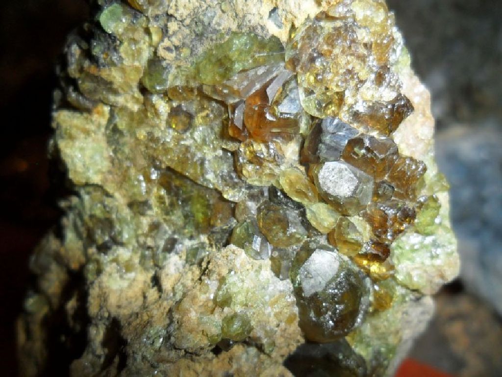 Exceptionally a Gorgeous and Beautiful 412 Grams Natural Green Demantoid Garnet Crystal Gemstone