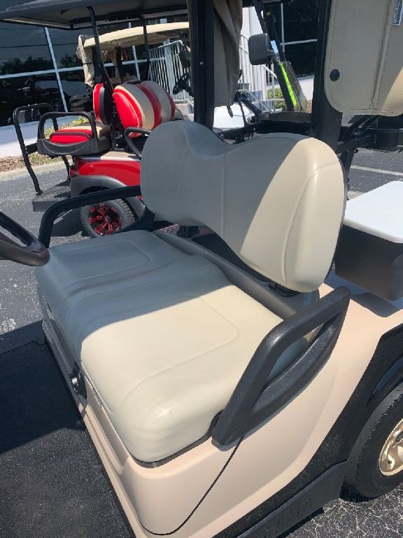 2016 YAHAMA GOLF CART Car CUSTOM PAINT 48 VOLT ELECTRIC TAN/black