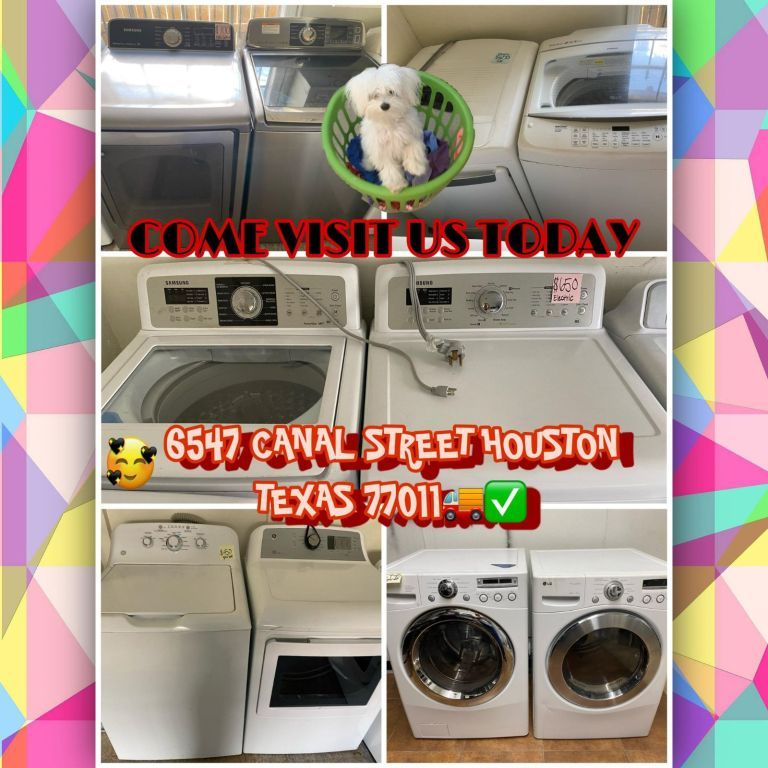 WASHER AND DRYERS SAMSUNG