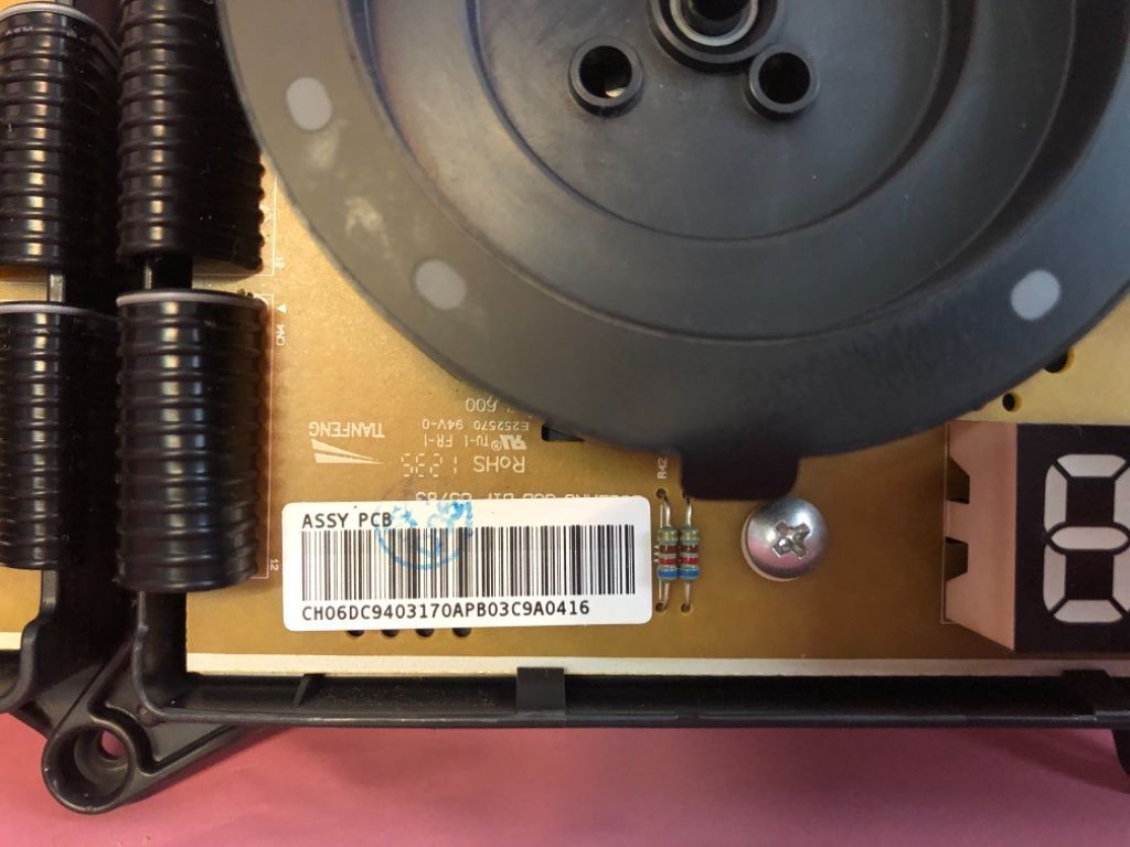 #1635 Samsung Washer Control Board  Part # DC41-00133B