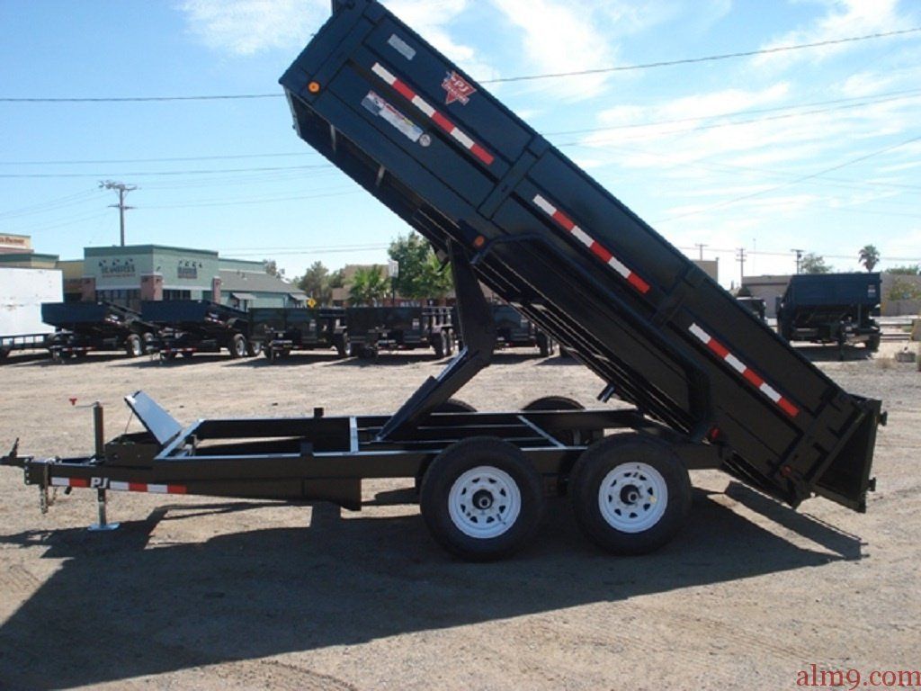 83" Tandem Axle Dump Trailer PJ Trailers, Dump Trailer, PJ Trailers D7142