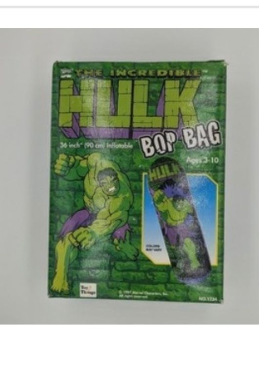 New!  Hulk Bop Bags!  Layaway!