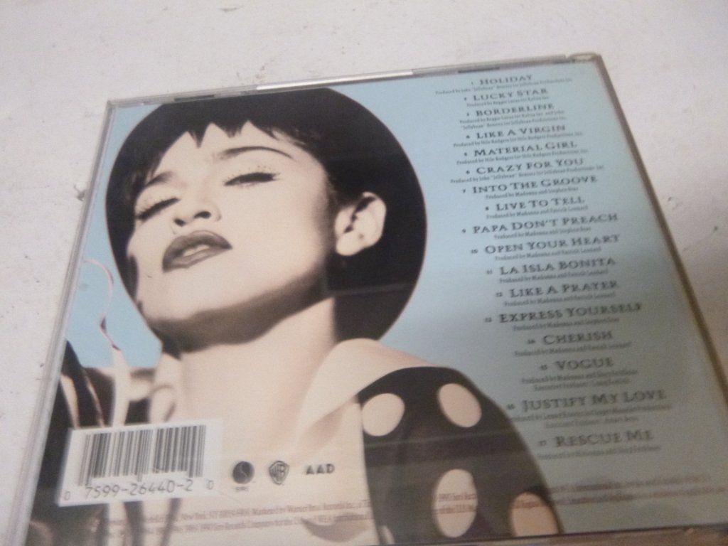 The  Immaculate  Collection   Madonna