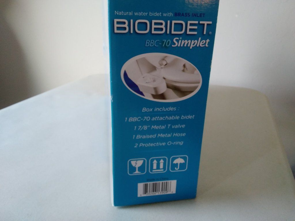 Lightly Used Bio Bidet Simplet BBC-70 Bidet