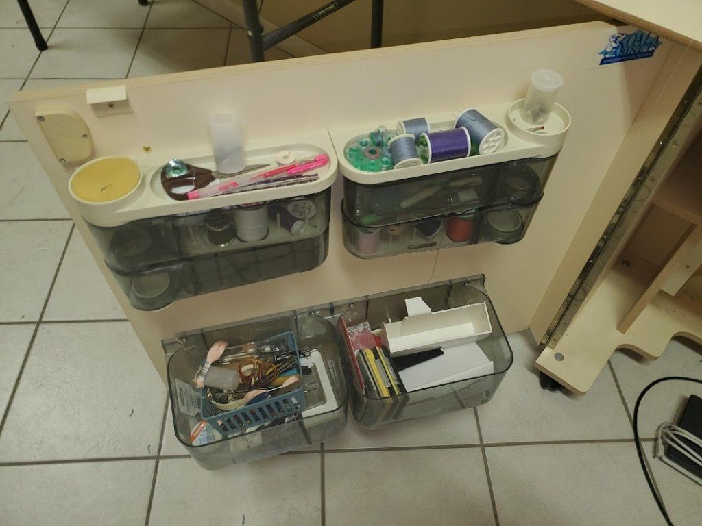 Viking Designer 1 Package Sewing and Embroidery 1000L Embroidery Attachment Koala Cabinet And More