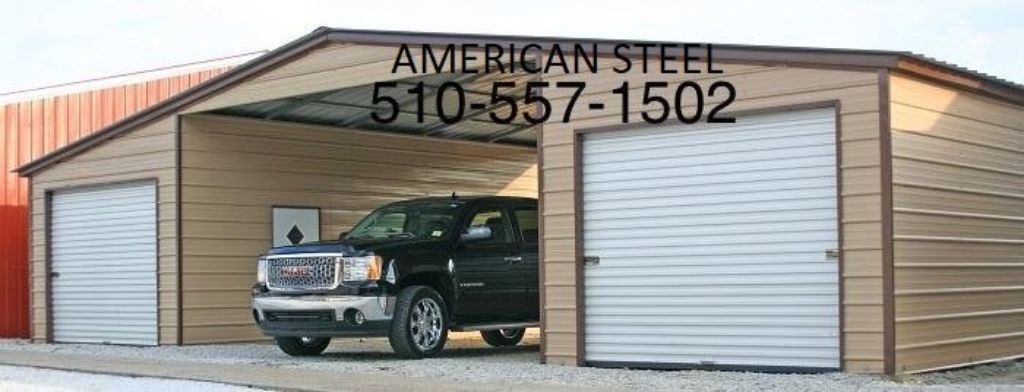 American Steel Metal Building Shops Garages Barns RV Boat & Car Covers
