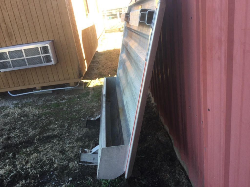 Aluminum headache rack-used