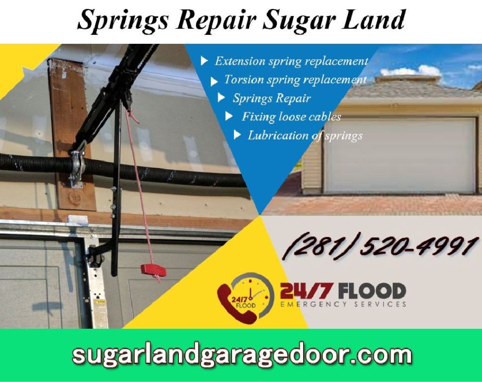 Expert Garage Door Spring Repair since 2000| Sugar Land, 77498 TX|$25.95