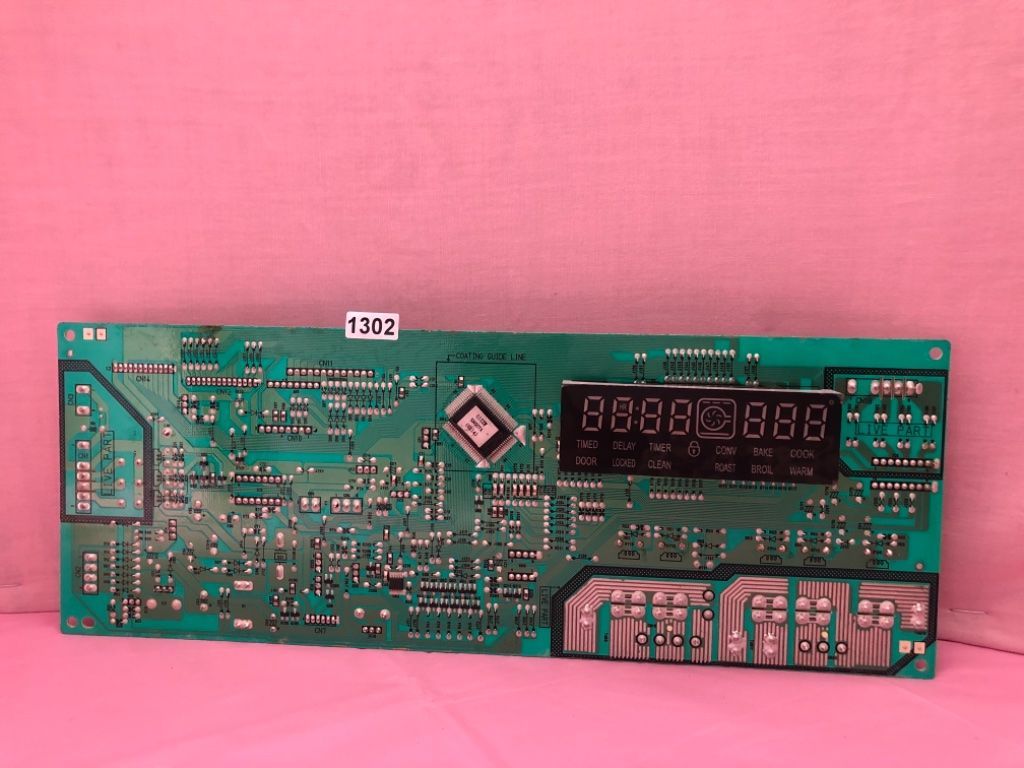 #1302 LG Range  Electronic Control Board  Part #EBR74632605