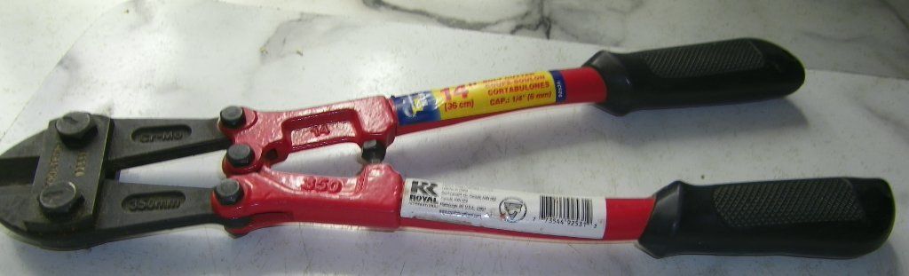 Bolt Cutter 14 inches	$25.00