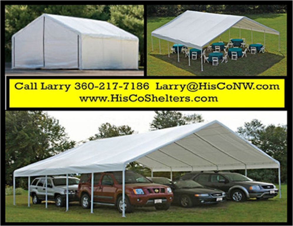Weather Shield and Shade Canopies! 30 to 50 long
