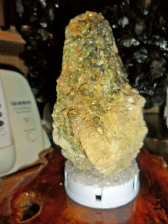 Exceptionally a Gorgeous and Beautiful 412 Grams Natural Green Demantoid Garnet Crystal Gemstone