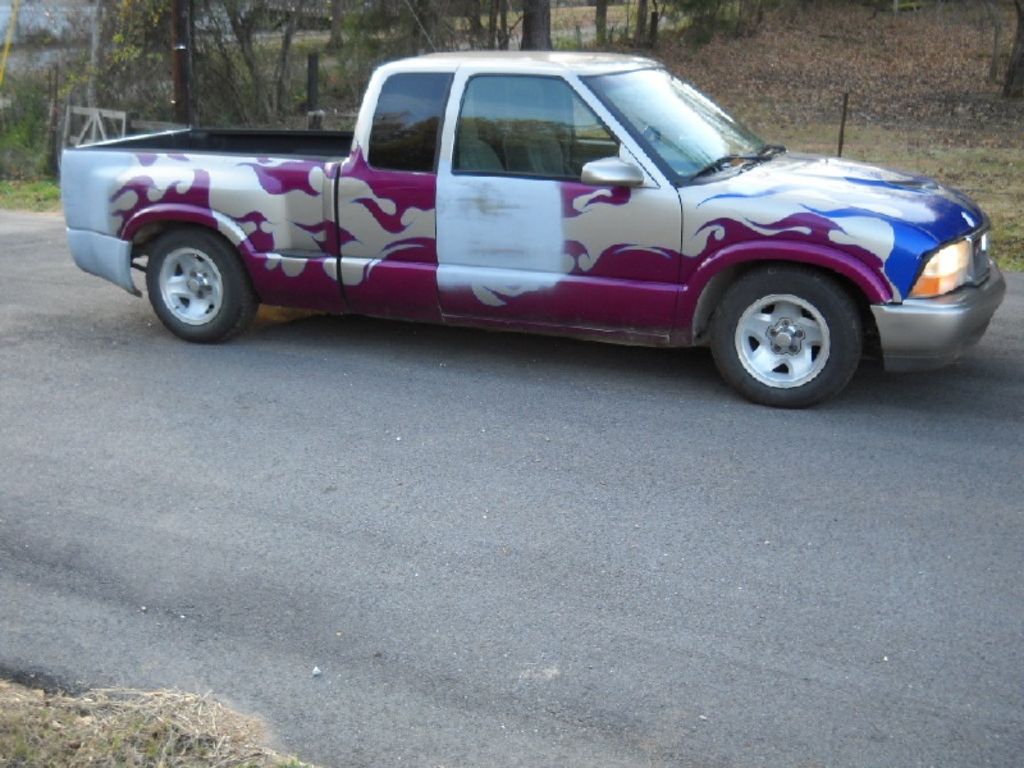 1998 GMC SONOMA PICKUP STEPSIDE EXTENDED CAB CUSTM PAINT 136000 miles