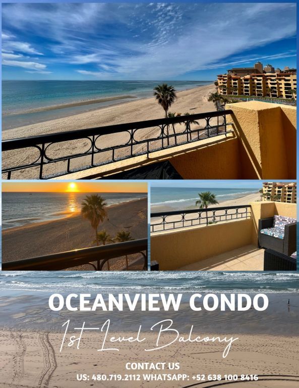 Beachfront Condo in Princesa de Penasco, Sandy Beach, Puerto Peñasco Mexico 🌊