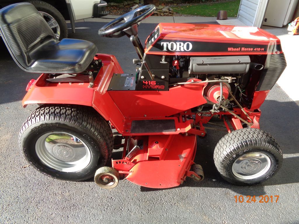 Wheel horse 416 hydro-sold