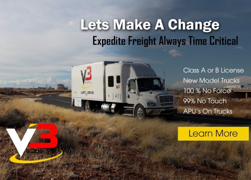 Owner Operators or Drivers for Expedite Carrier