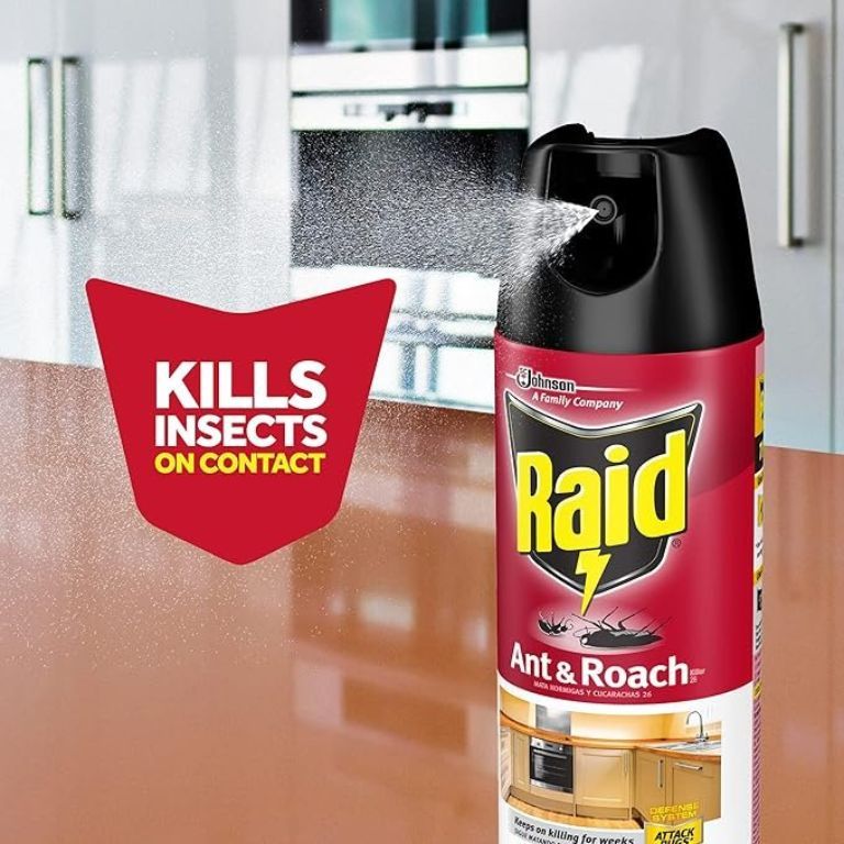 New, Raid Ant & Roach Defense System Spray, Fragrance-Free, Pack Of 2, 2 Available
