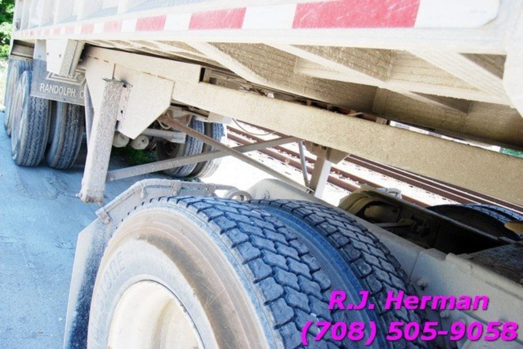 1997 EAST 24ft Aluminum Frameless Dump Trailer