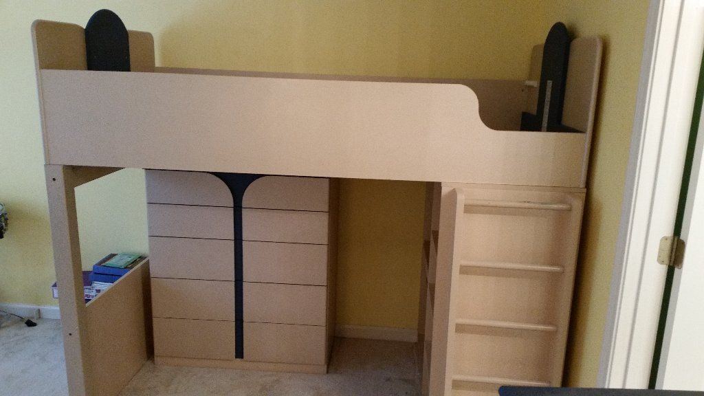 4 Pc. Boys Bunk Bedroom Set