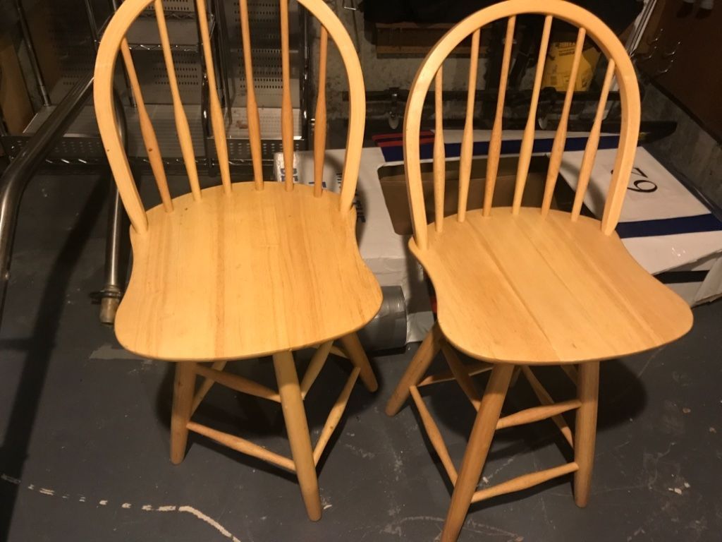 FREE- 2 Bar Stools that Swivel