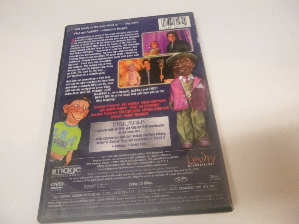 Jeff  Dunham   Arguing  with  Myself DVD