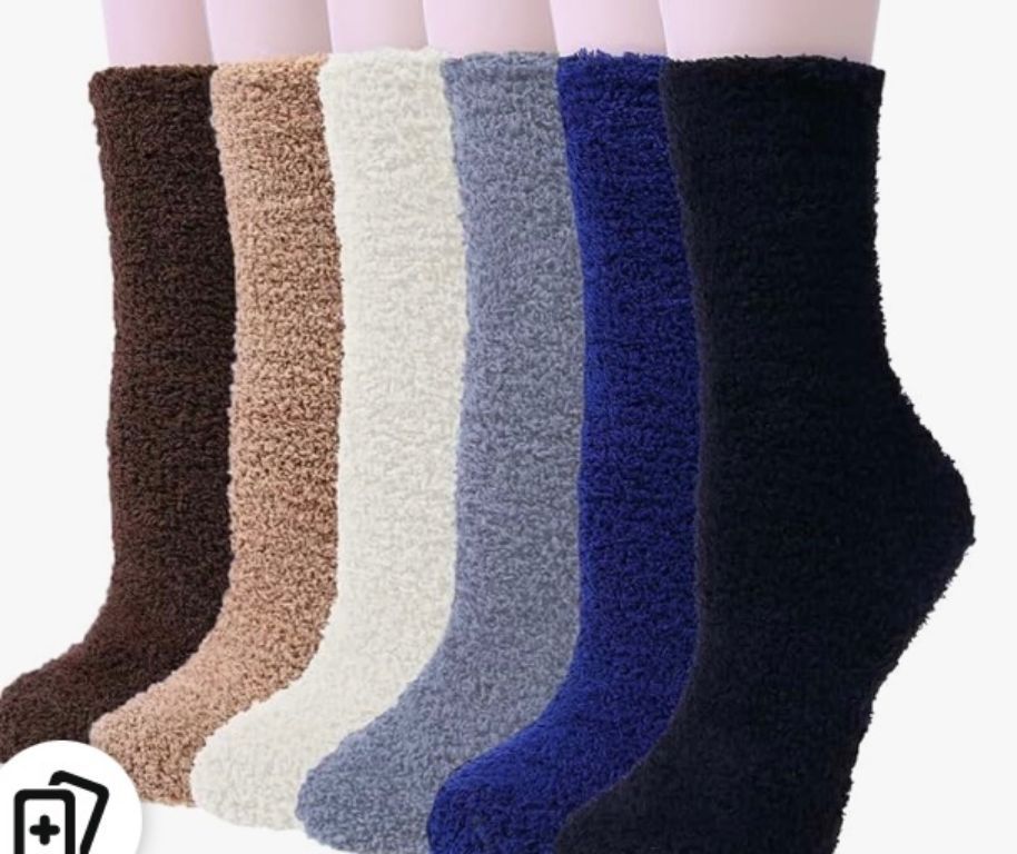 New!  6 Pr. Women’s Socks!  Layaway!  All Sizes!