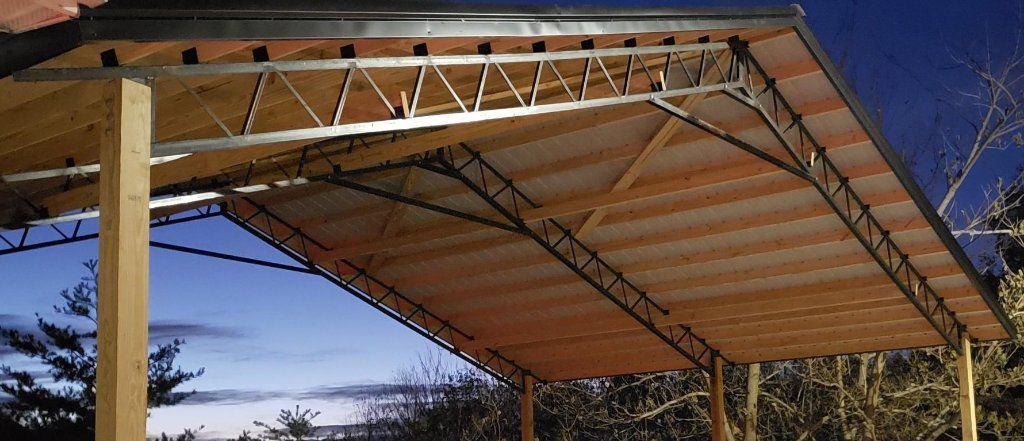 Agricultural Steel Truss 2" Angled Steel 18" chord