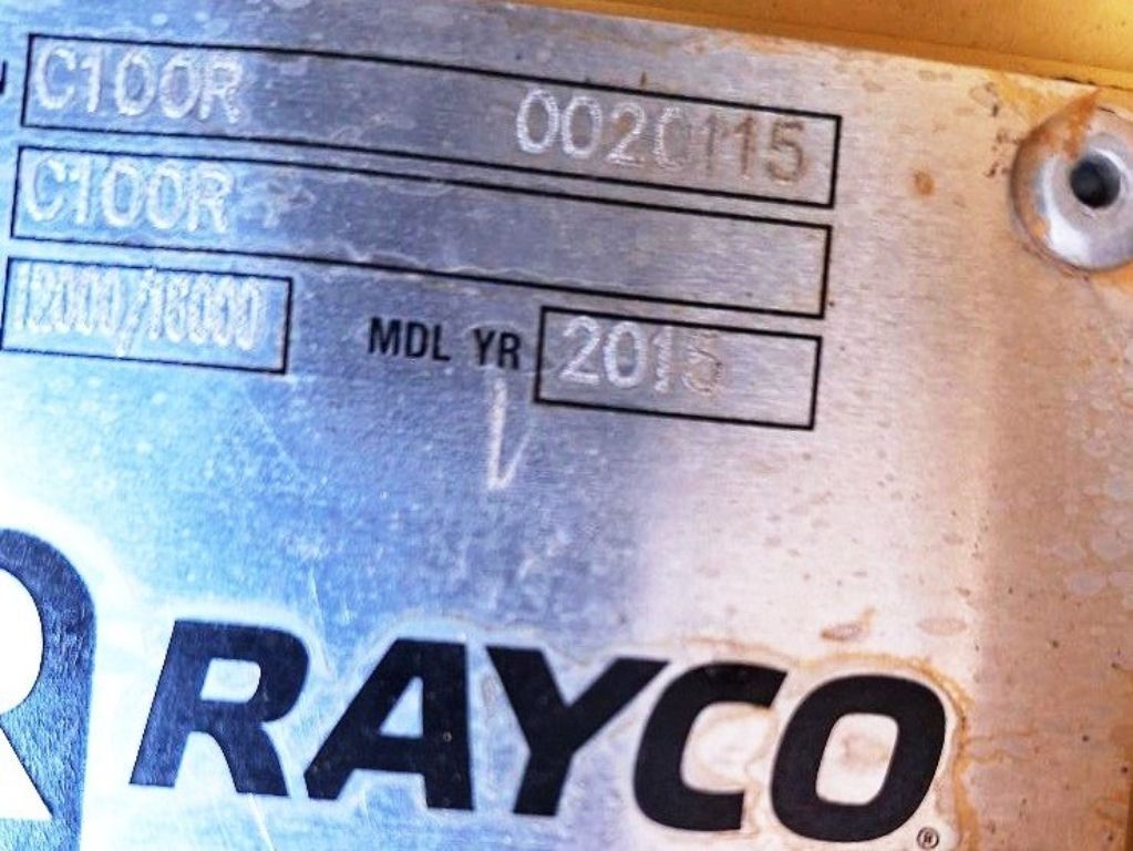 RAYCO C100 FORESTRY MULCHER