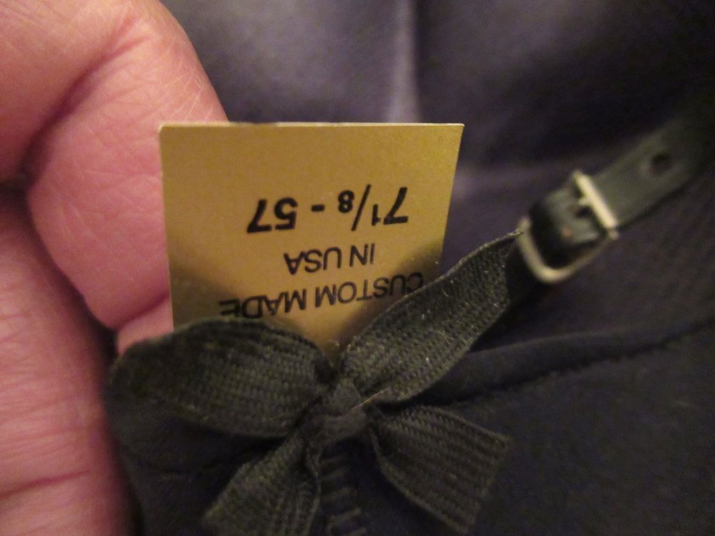 Retired Georgia Trooper/Sheriff Hat, size 7 1/8"-57