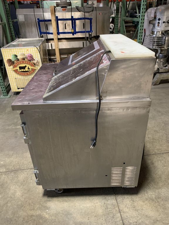 Leader 36" S/S 2-Door Prep Table RTR#4093568-17