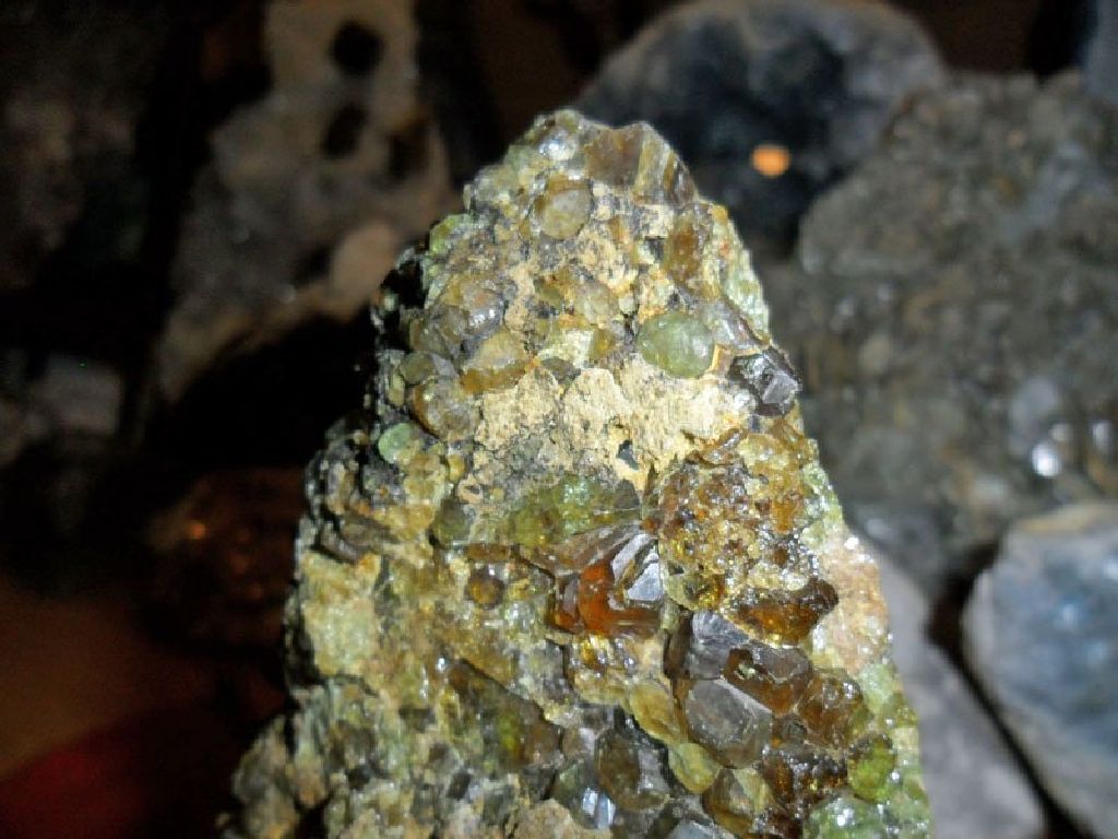 Exceptionally a Gorgeous and Beautiful 412 Grams Natural Green Demantoid Garnet Crystal Gemstone