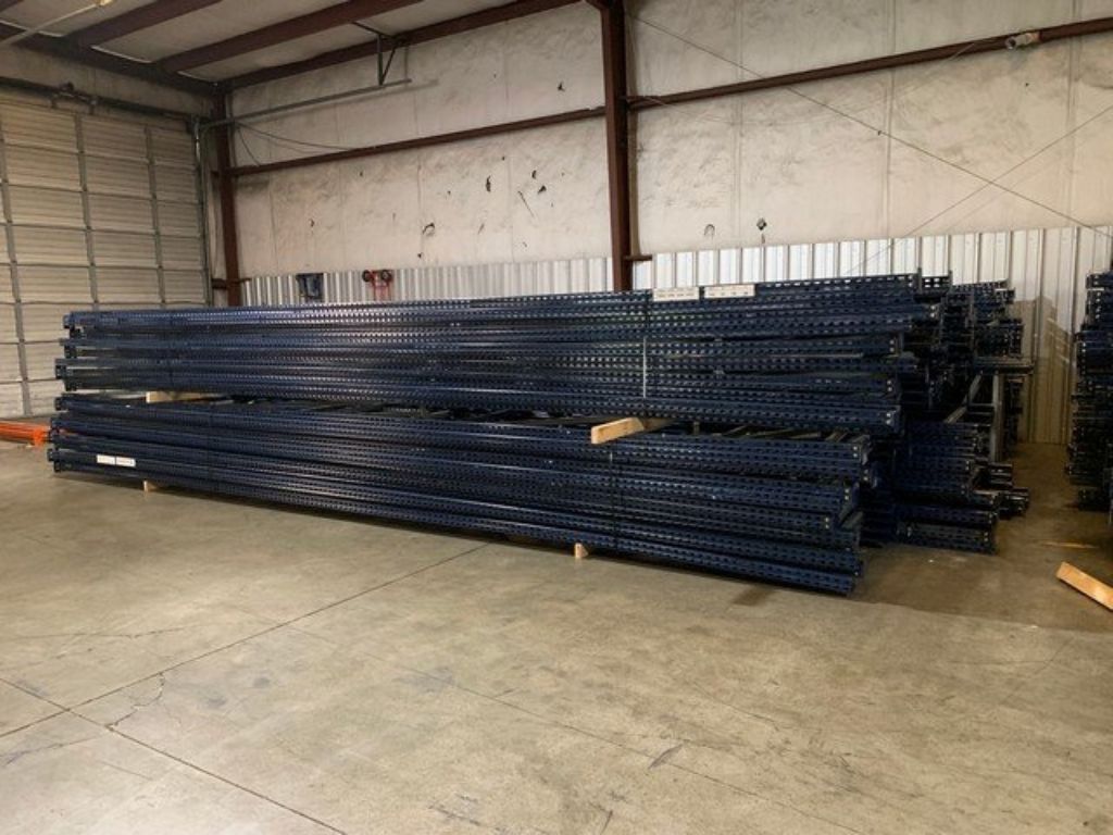 2022 Pallet Racking 3-Bay w/4-Beam Levels RTR#5073644-17