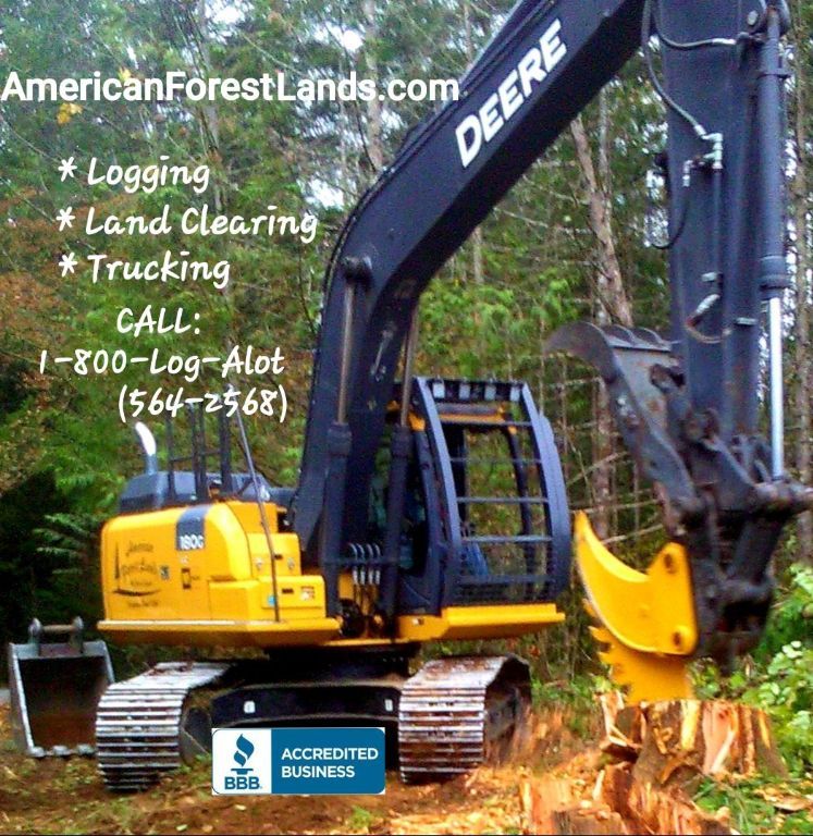 LAND CLEARING SERVICE WA Logging Company Timber Buyers 800-LOG-ALOT Pierce, King County Washington