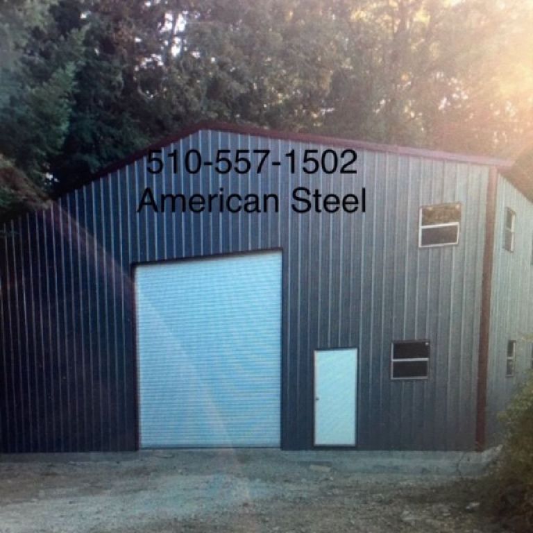 AMERICAN STEEL ALL METAL SHOP'S GARAGE'S RV BOAT & CAR COVER'S