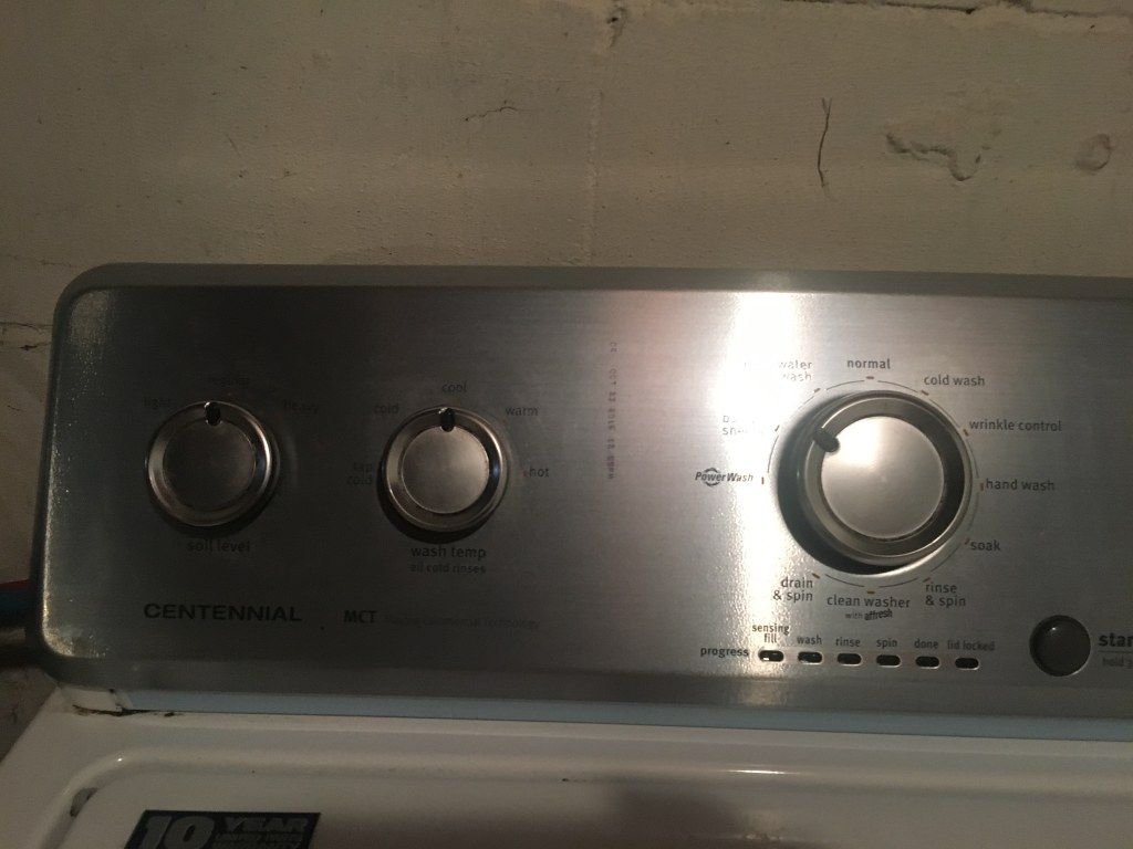 MAYTAG Contennial Washer / less than 2 yrs old
