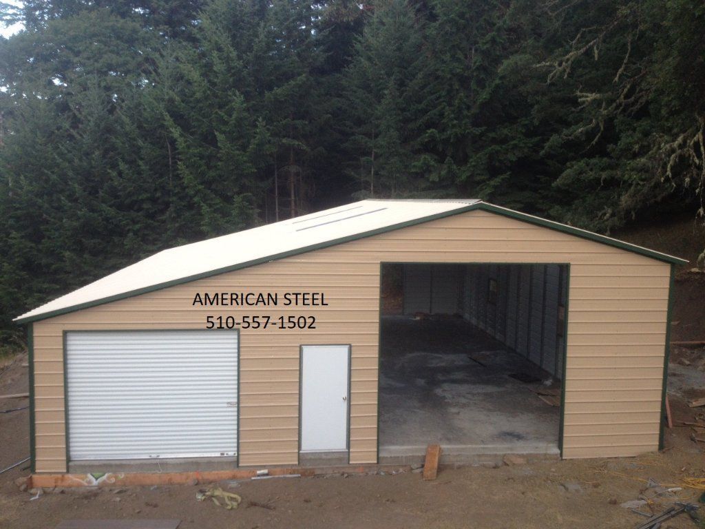 American Steel Metal Building Shops Garages Barns RV Boat & Car Covers