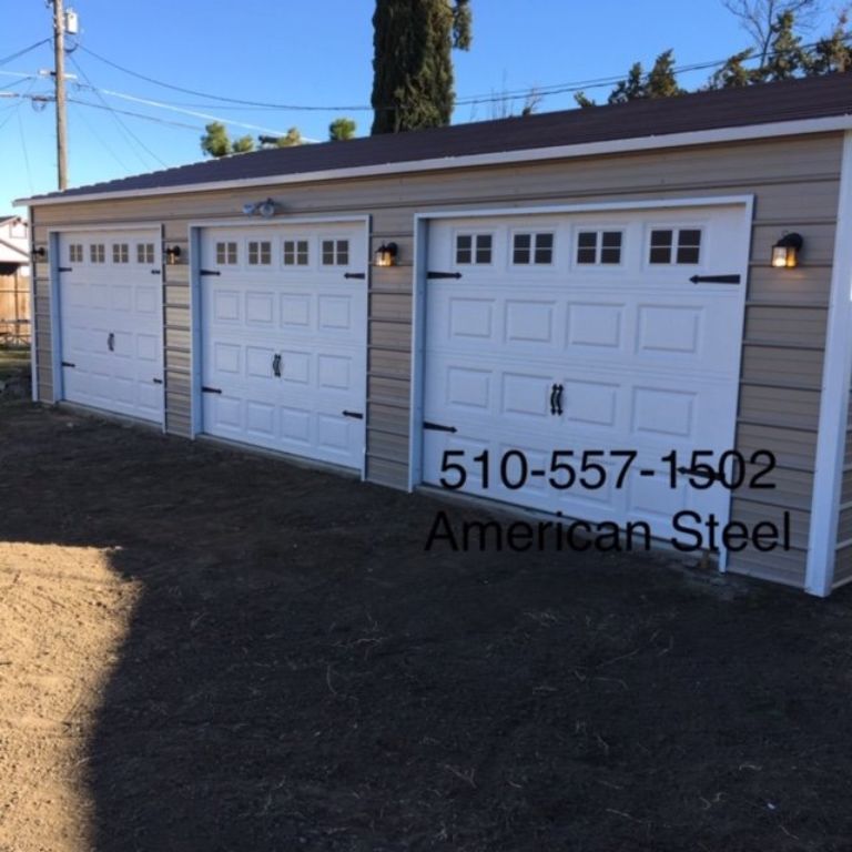 American Steel Metal Building Shops Garages Barns RV Boat & Car Covers